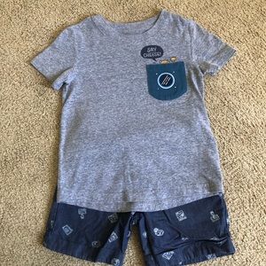 Cat & Jack Toddler Boy Short set